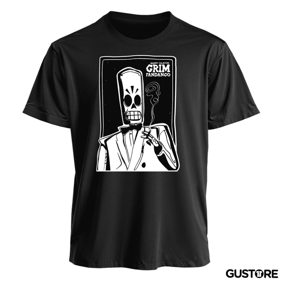 Polera Grim Fandango - Manny Calavera
