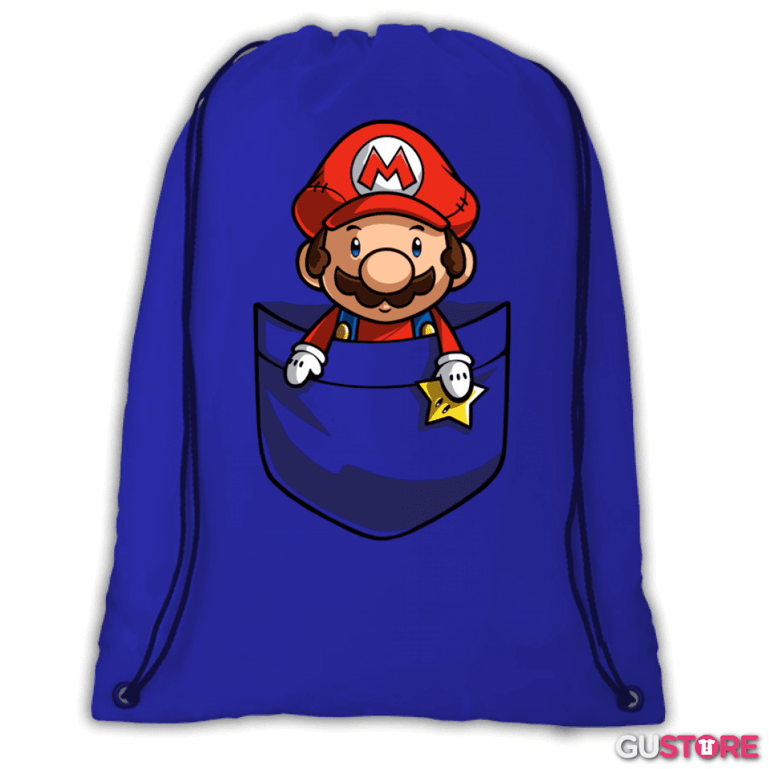 Mochila Super bigote de bolsillo