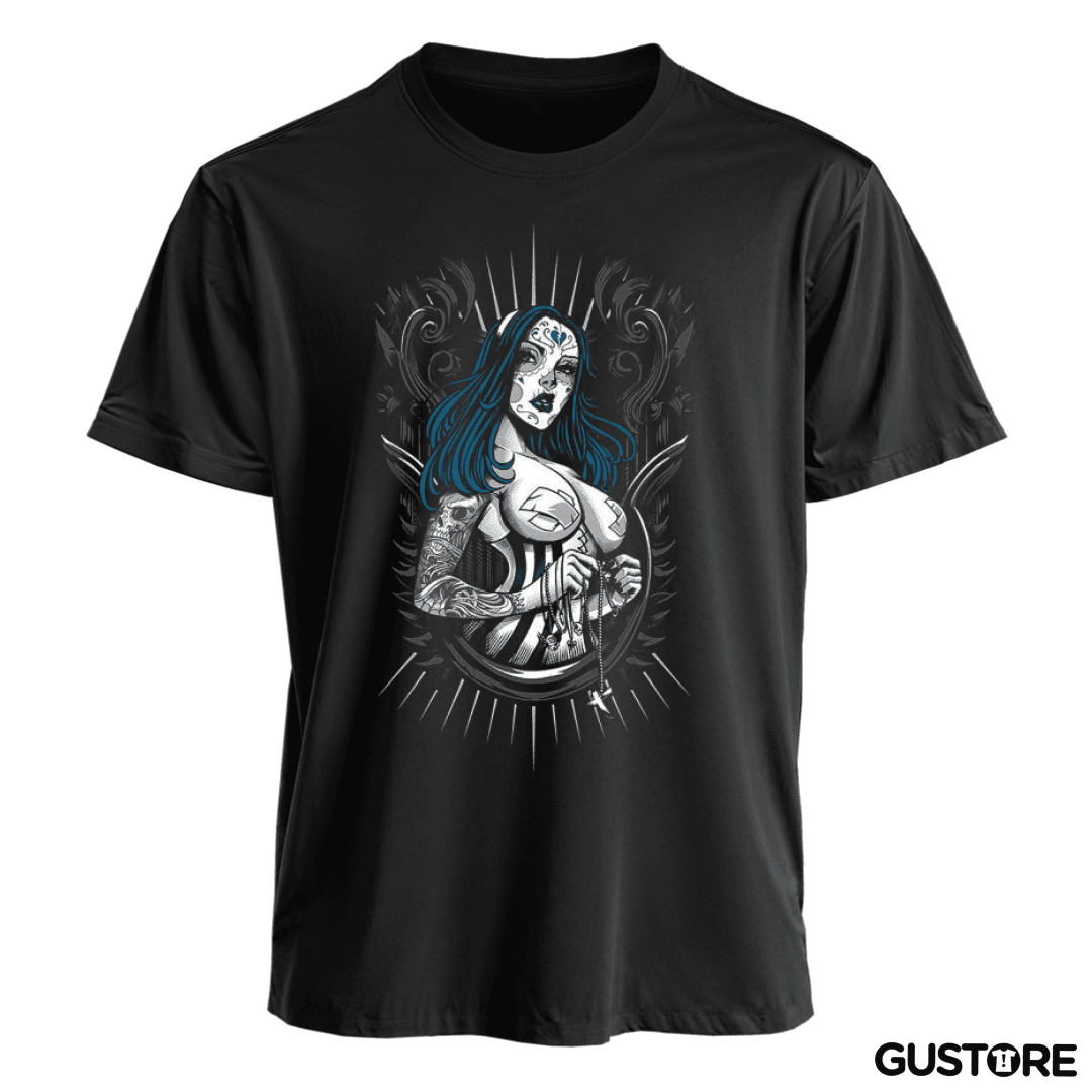 Polera Skull sugar full color