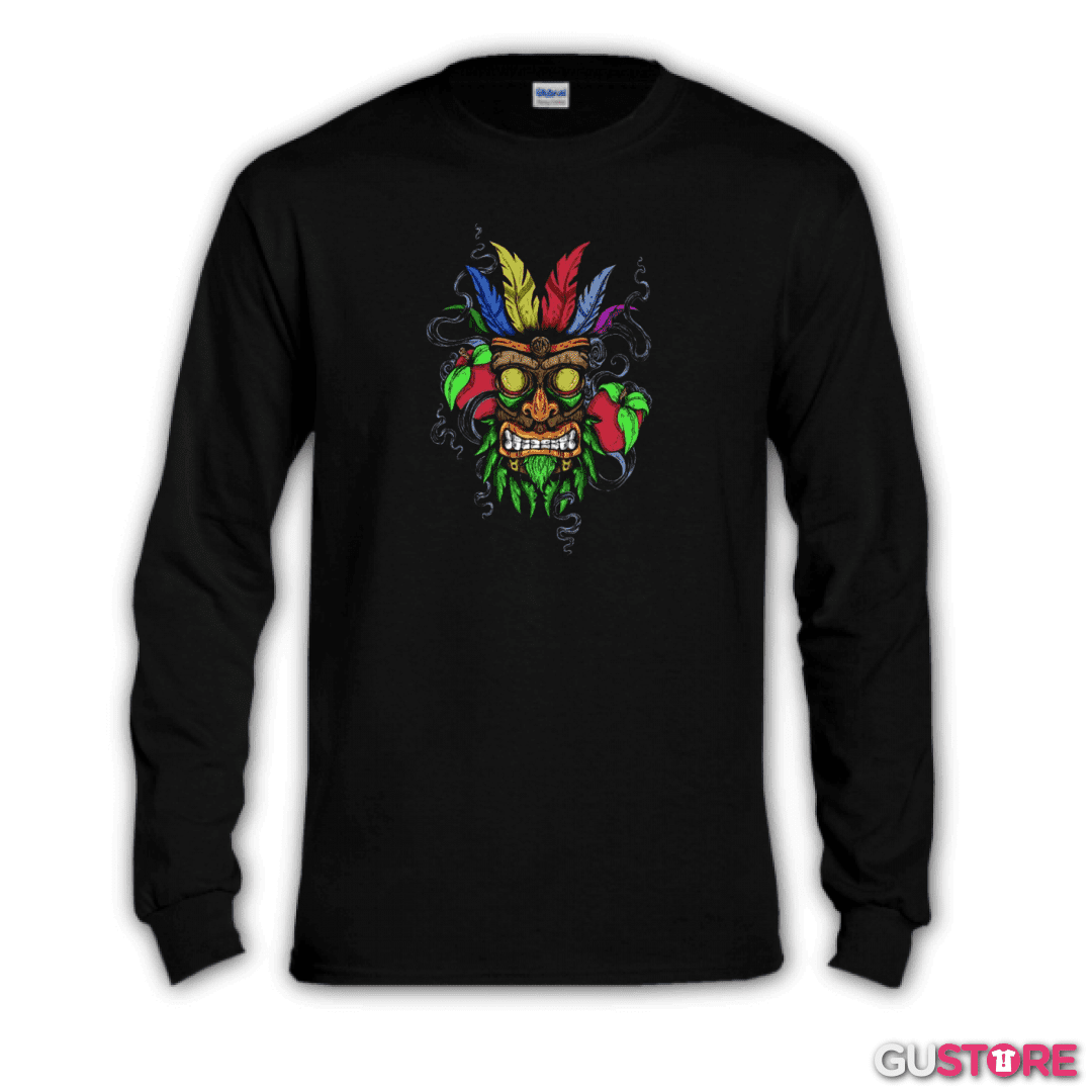 Polera manga larga Aku aku