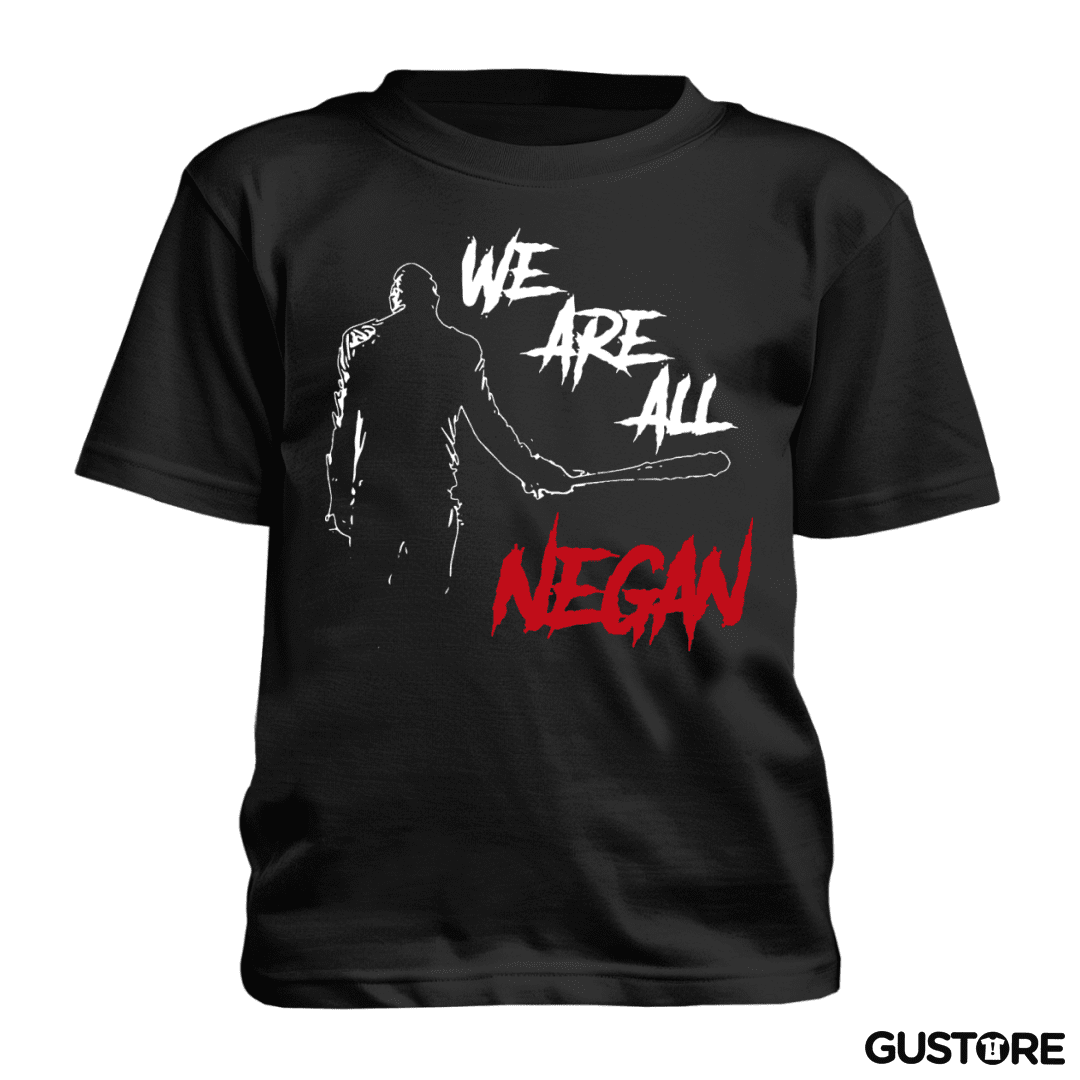 Polera de niño We are all Negan