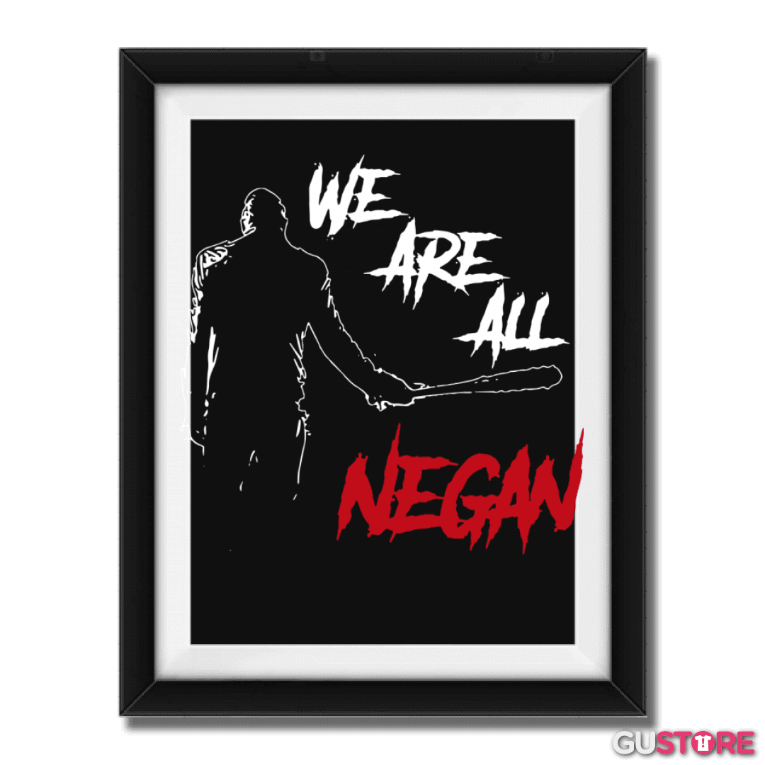 Cuadro decorativo We are all Negan