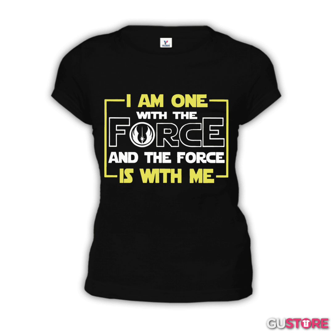 Polera de Mujer I am one with the force