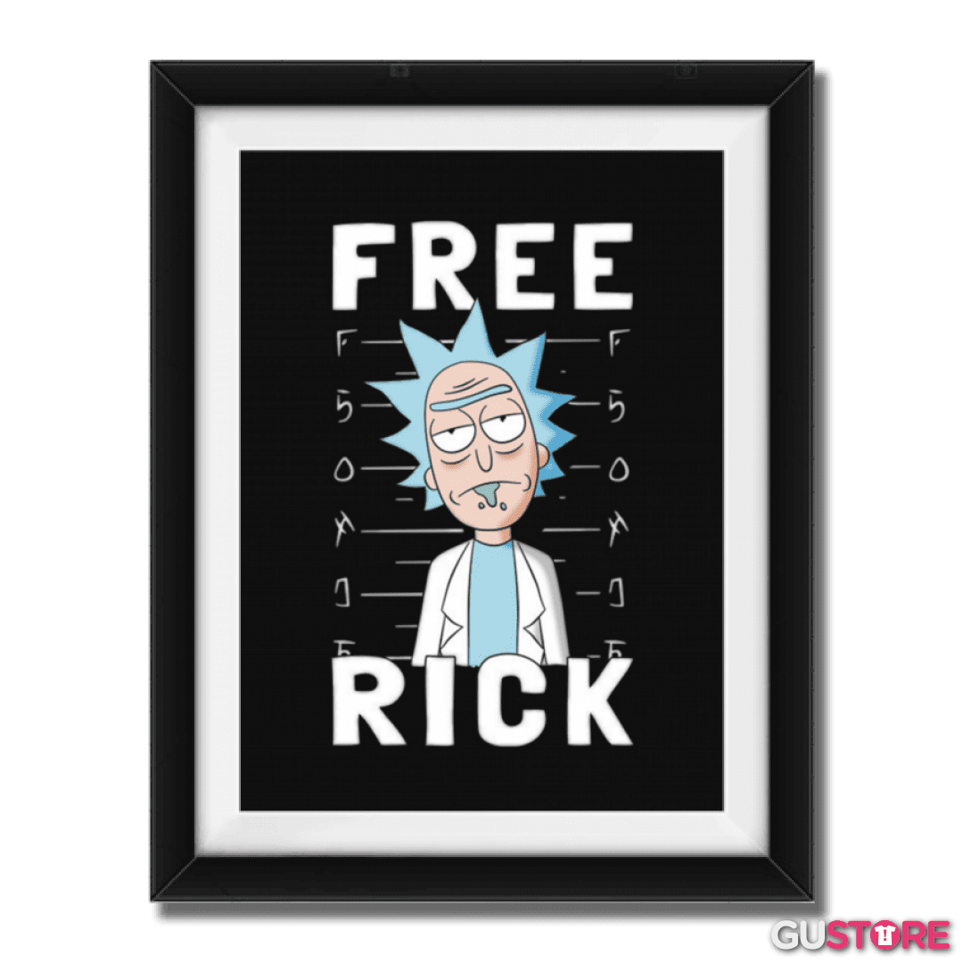 Cuadro decorativo Free rick