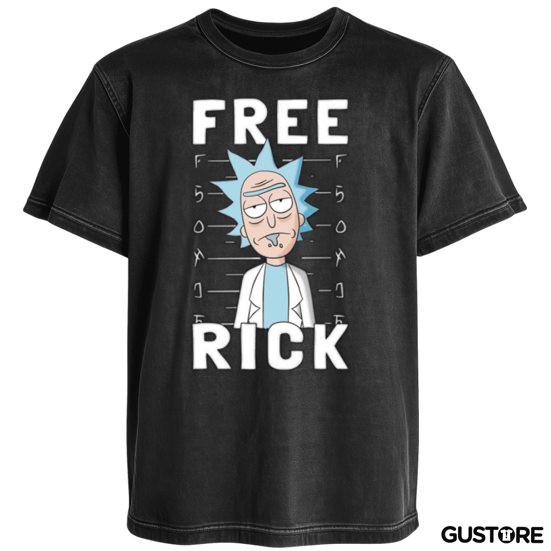 Polera desgastada Free rick