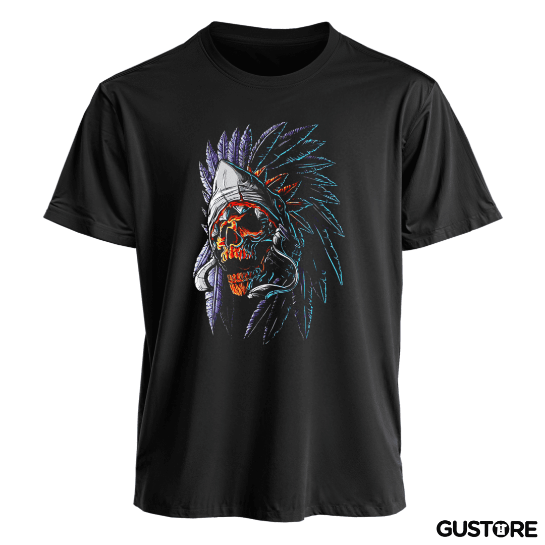 Polera Indian Skull