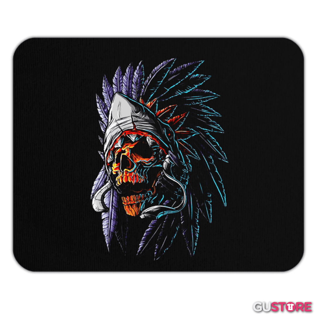 Mousepad Indian Skull
