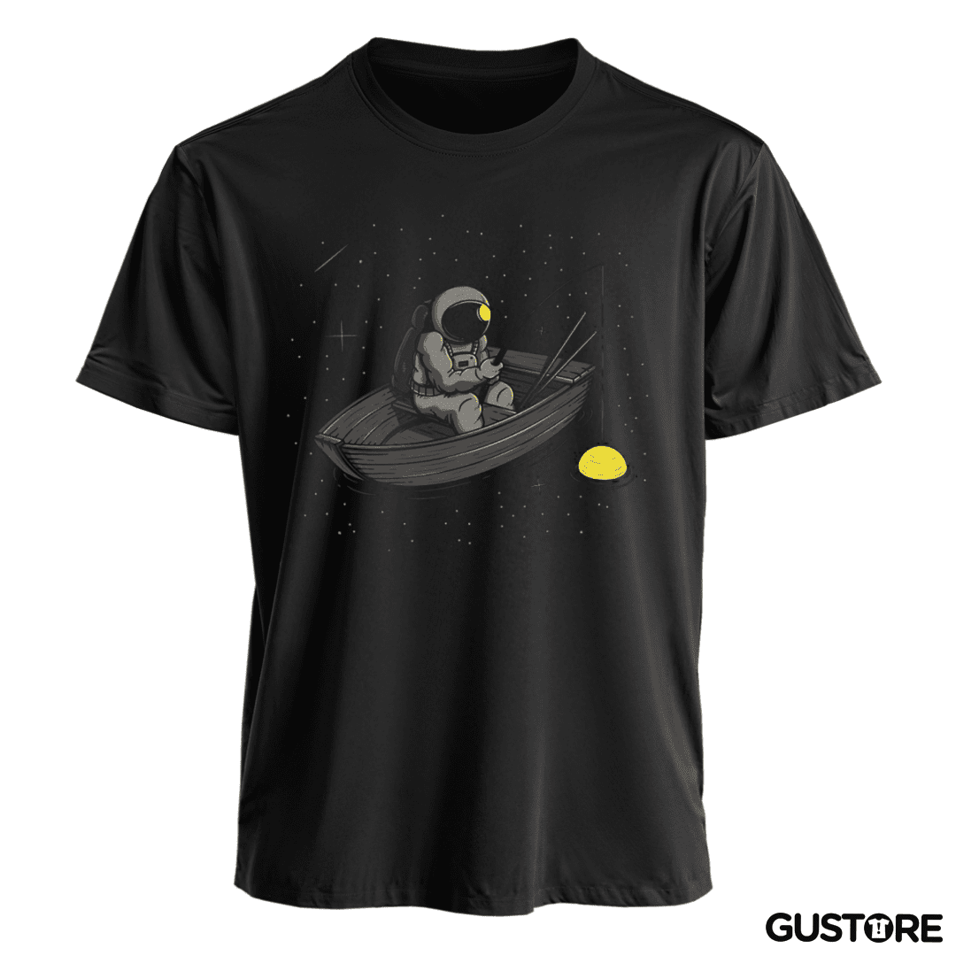 Polera Astronauta pescando
