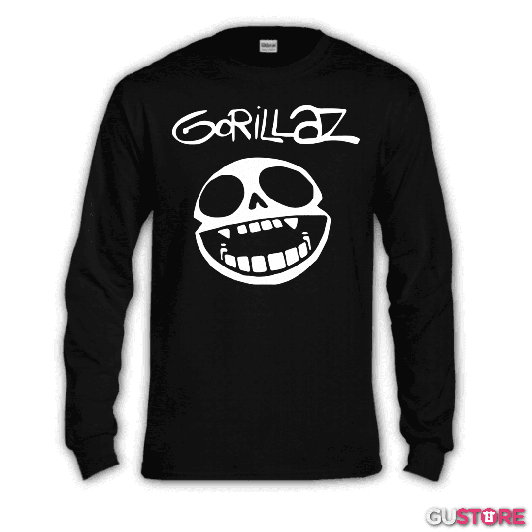 Polera manga larga Gorilazz
