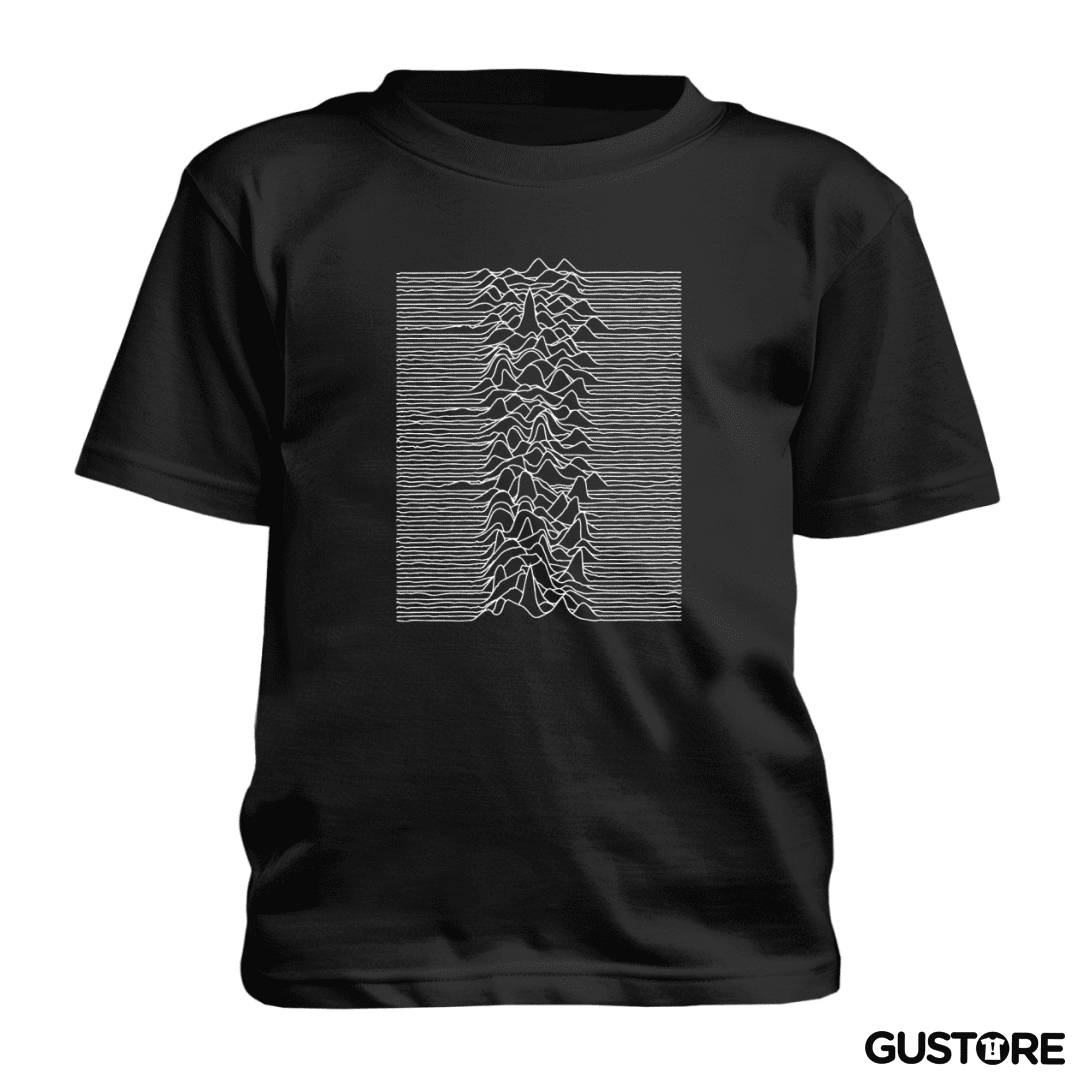 Polera de niño Joy division blanco