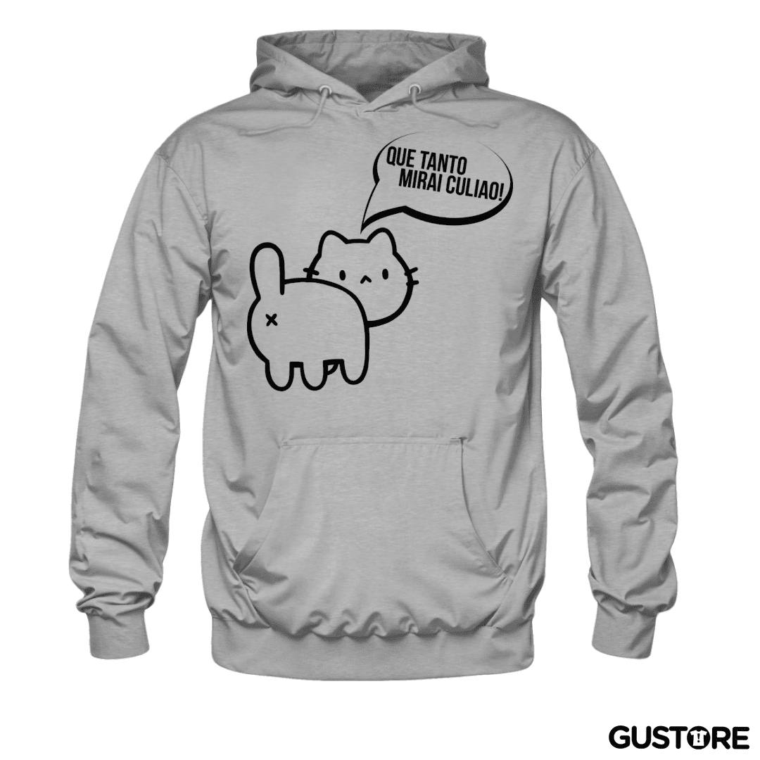 Polerón Canguro Gatito poto