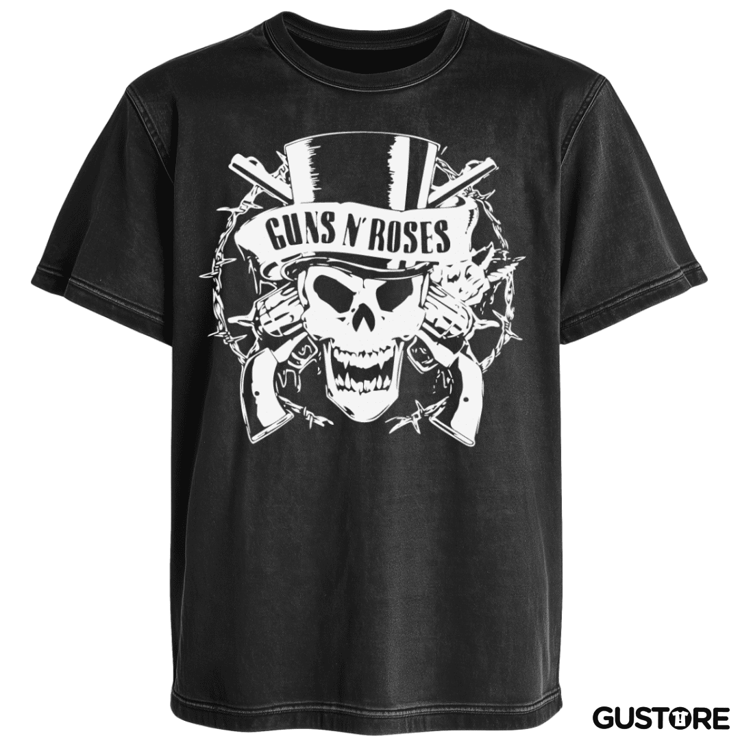 Polera desgastada Guns And Roses
