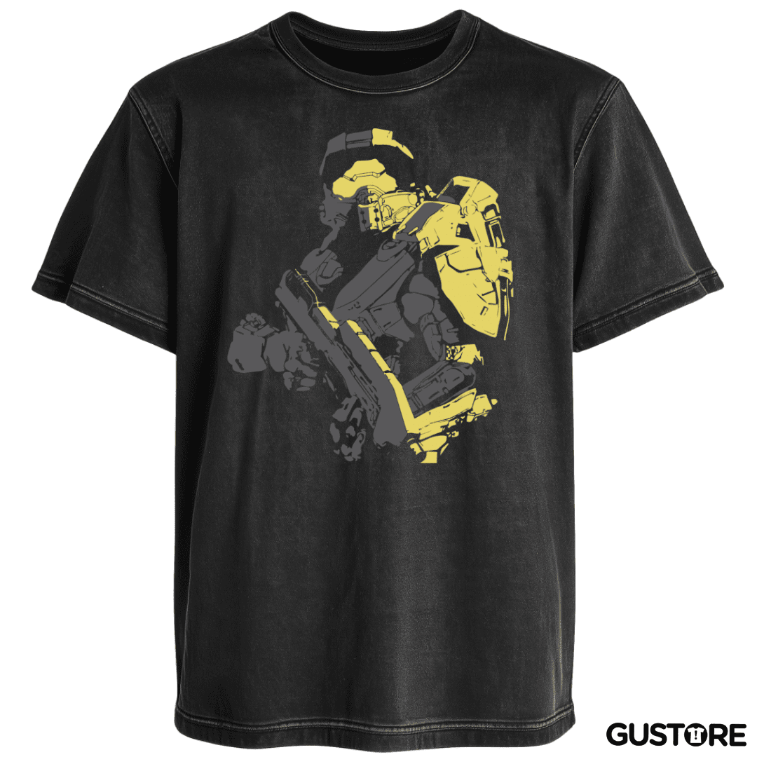 Polera desgastada Aureola