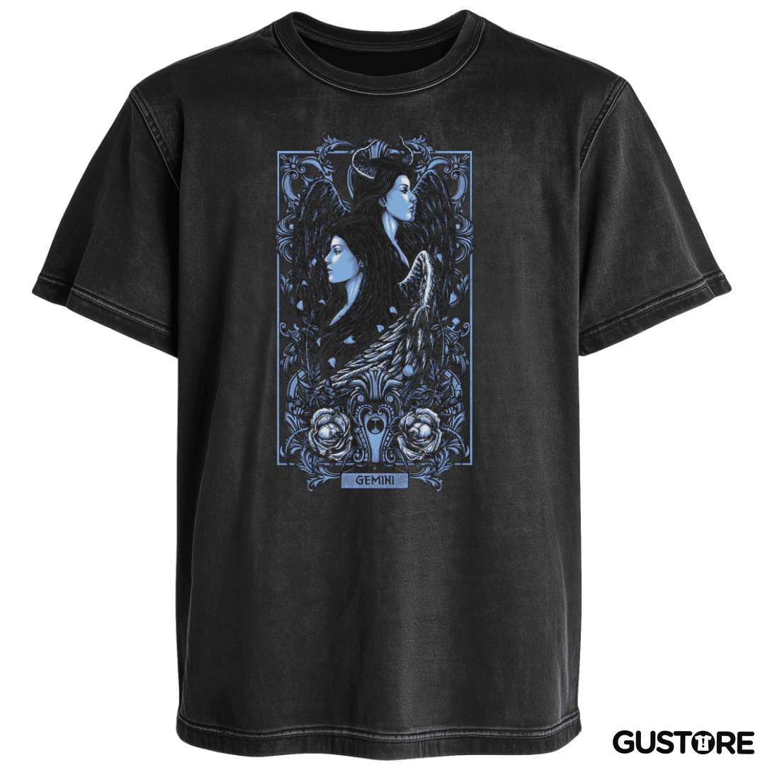 Polera desgastada Geminis