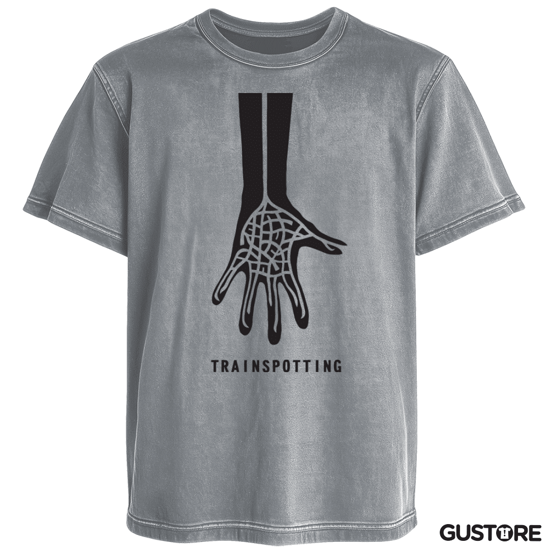 Polera desgastada Transpotting Mano