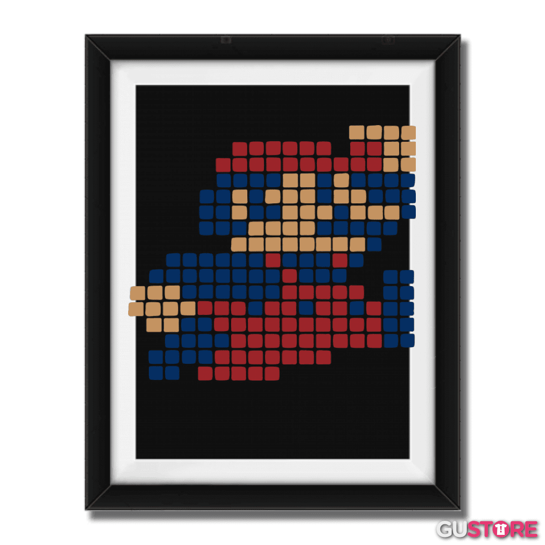 Cuadro decorativo 8 Bits