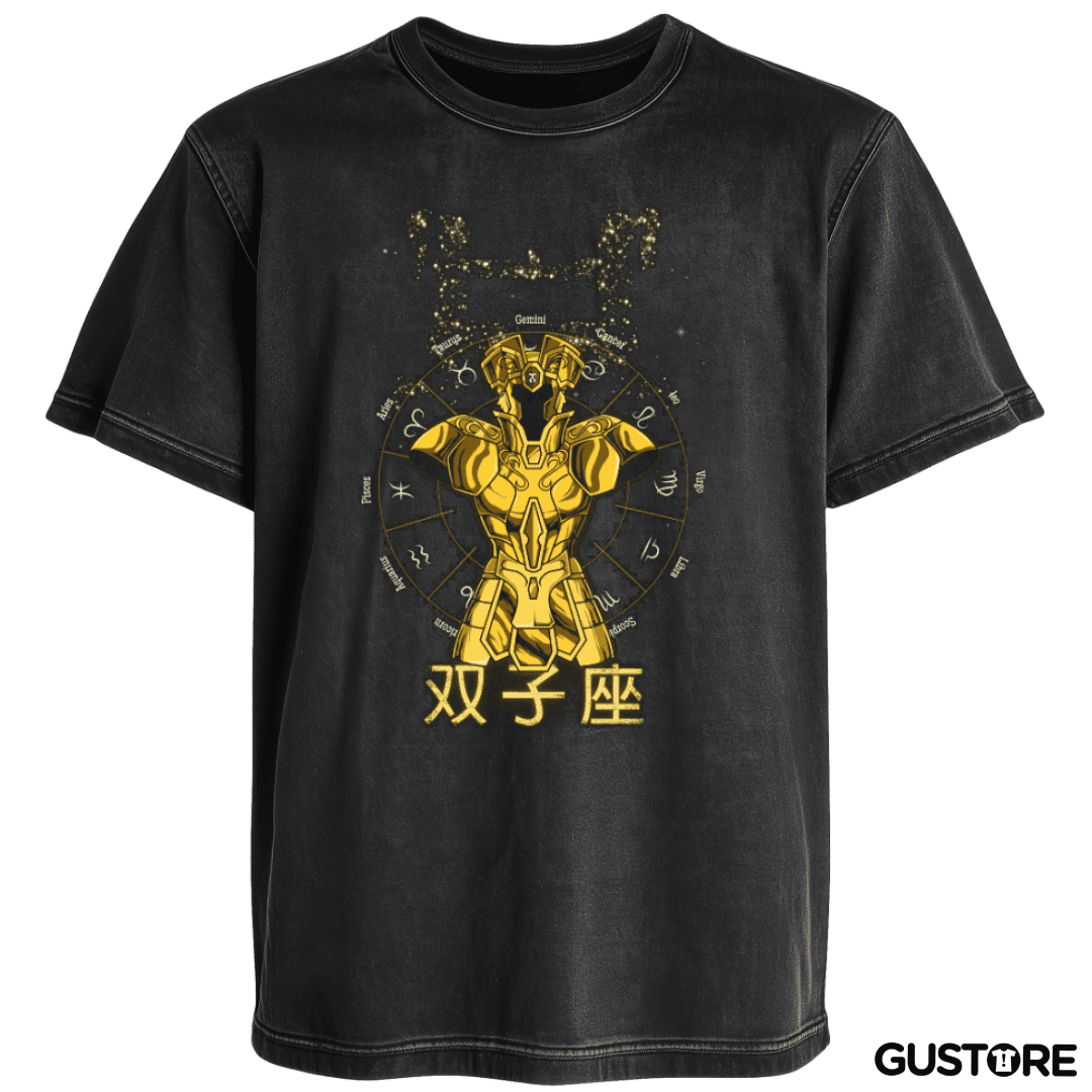 Polera desgastada Geminis
