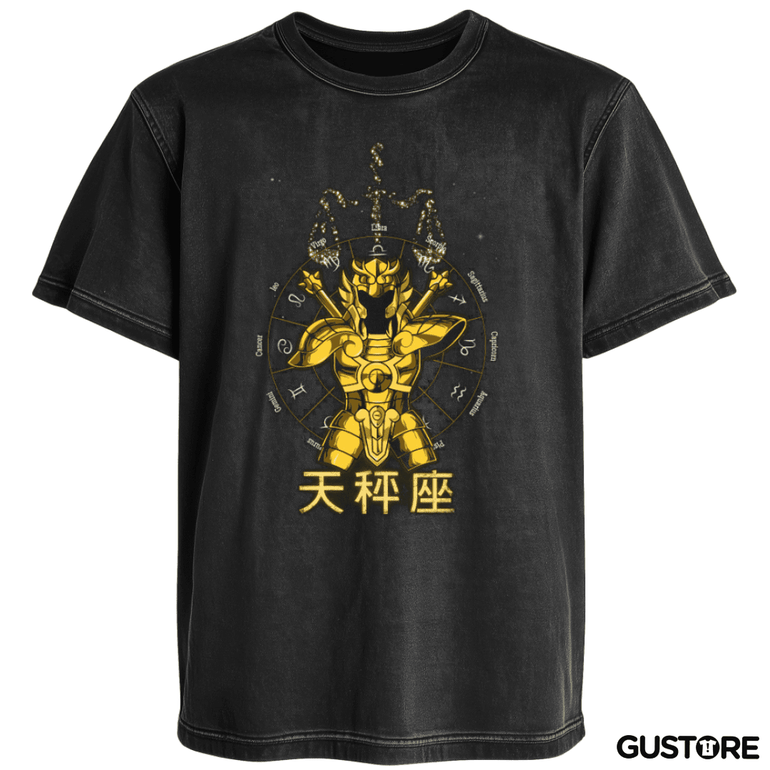 Polera desgastada Libra Saint Seiya