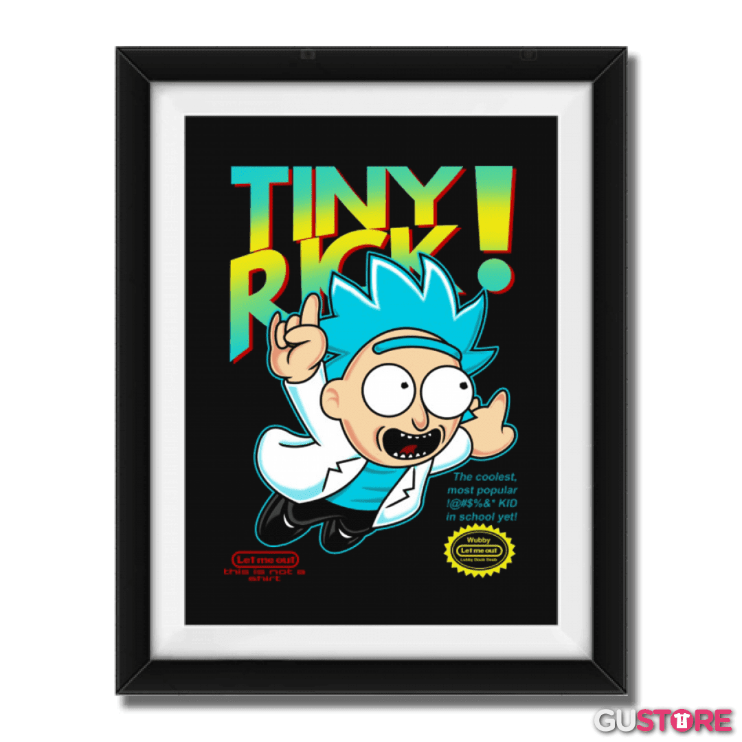 Cuadro decorativo Tiny rick