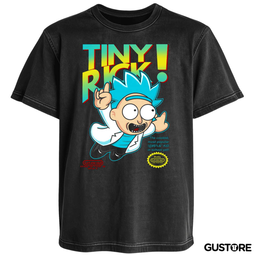 Polera desgastada Tiny rick