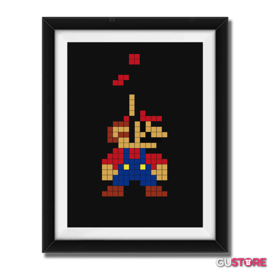 Cuadro decorativo Tetris Bros