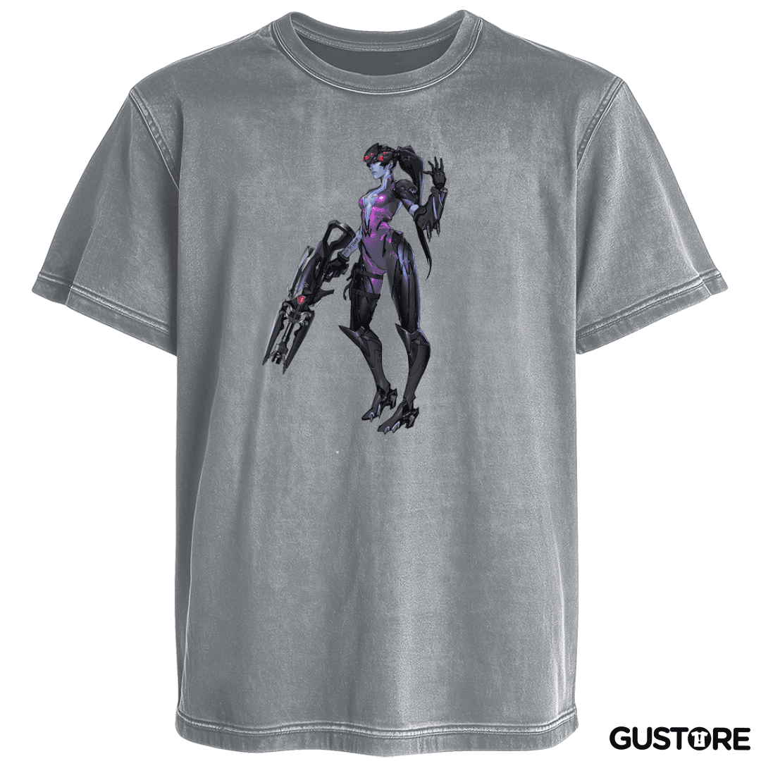 Polera desgastada Widowmaker full color