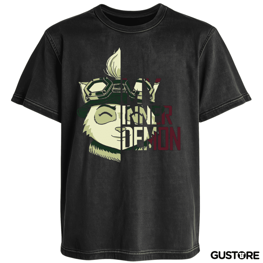 Polera desgastada Teemo