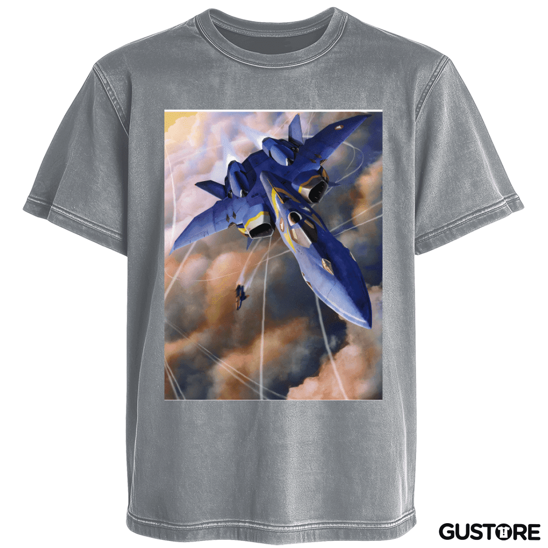 Polera desgastada Robo nave