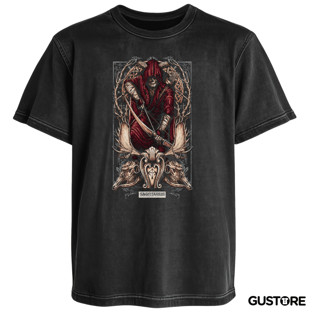 Polera desgastada Sagitario Signos
