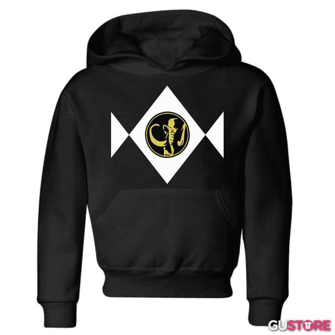 Poleron de niño Black Ranger pecho