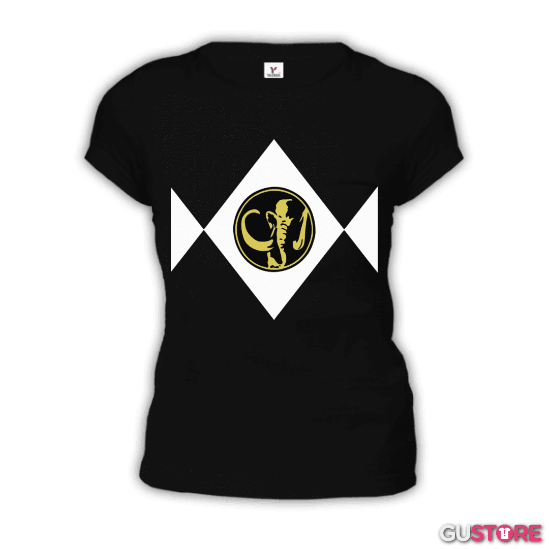 Polera de Mujer Black Ranger pecho