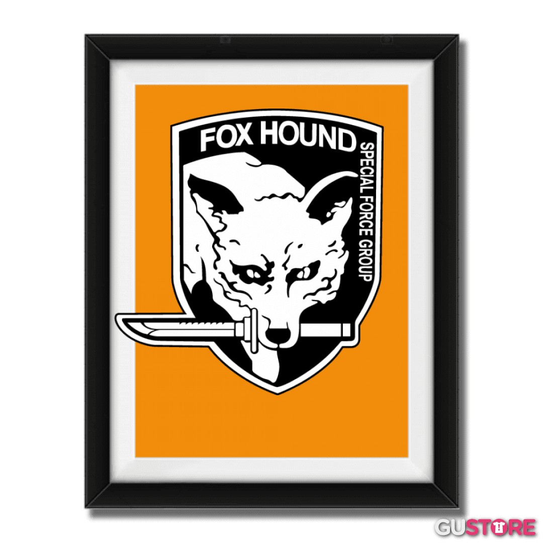 Cuadro decorativo Fox Hound
