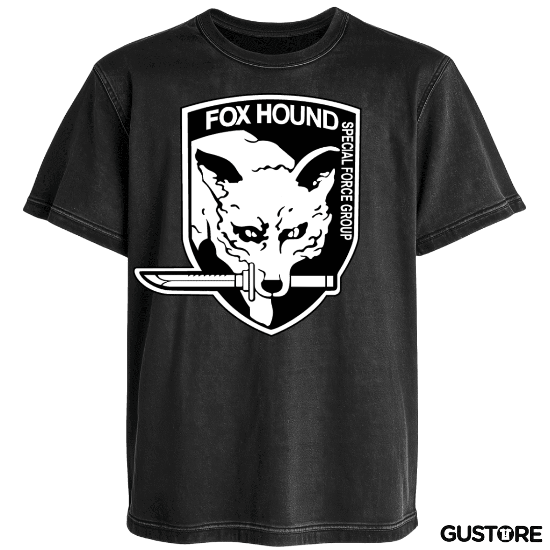 Polera desgastada Fox Hound