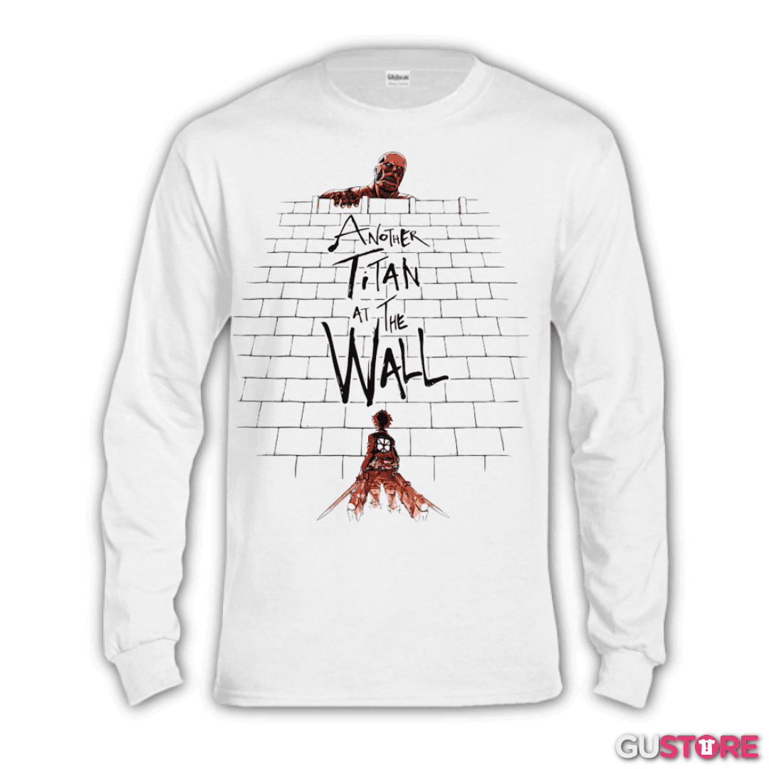 Polera manga larga Another titan in the wall