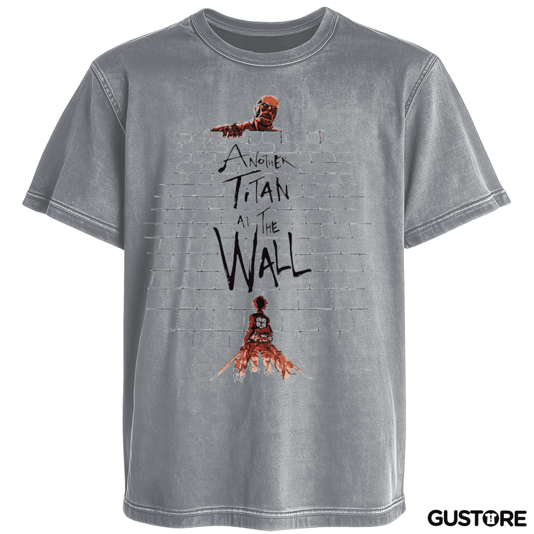 Polera desgastada Another titan in the wall