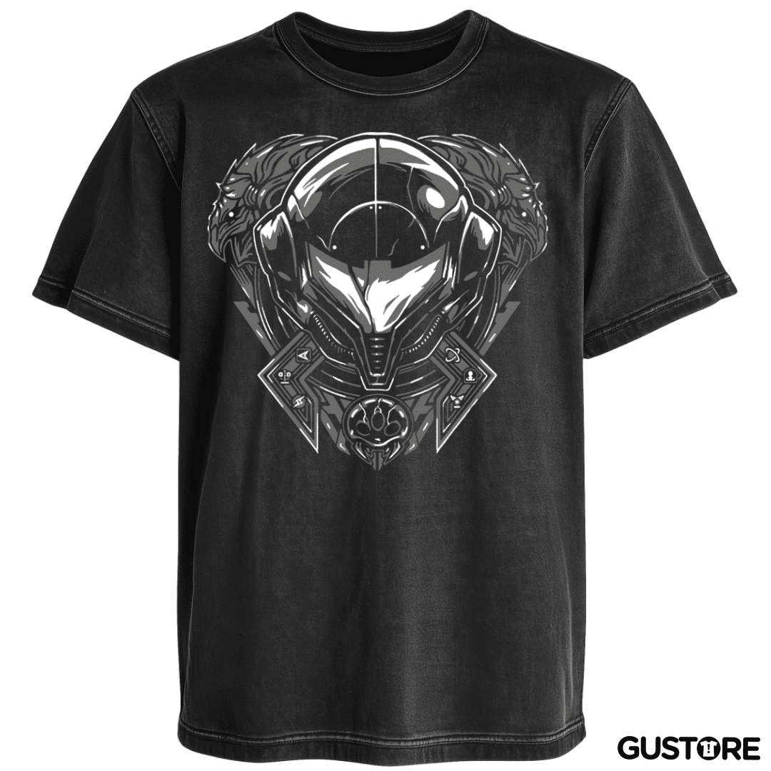 Polera desgastada Metroid - 2