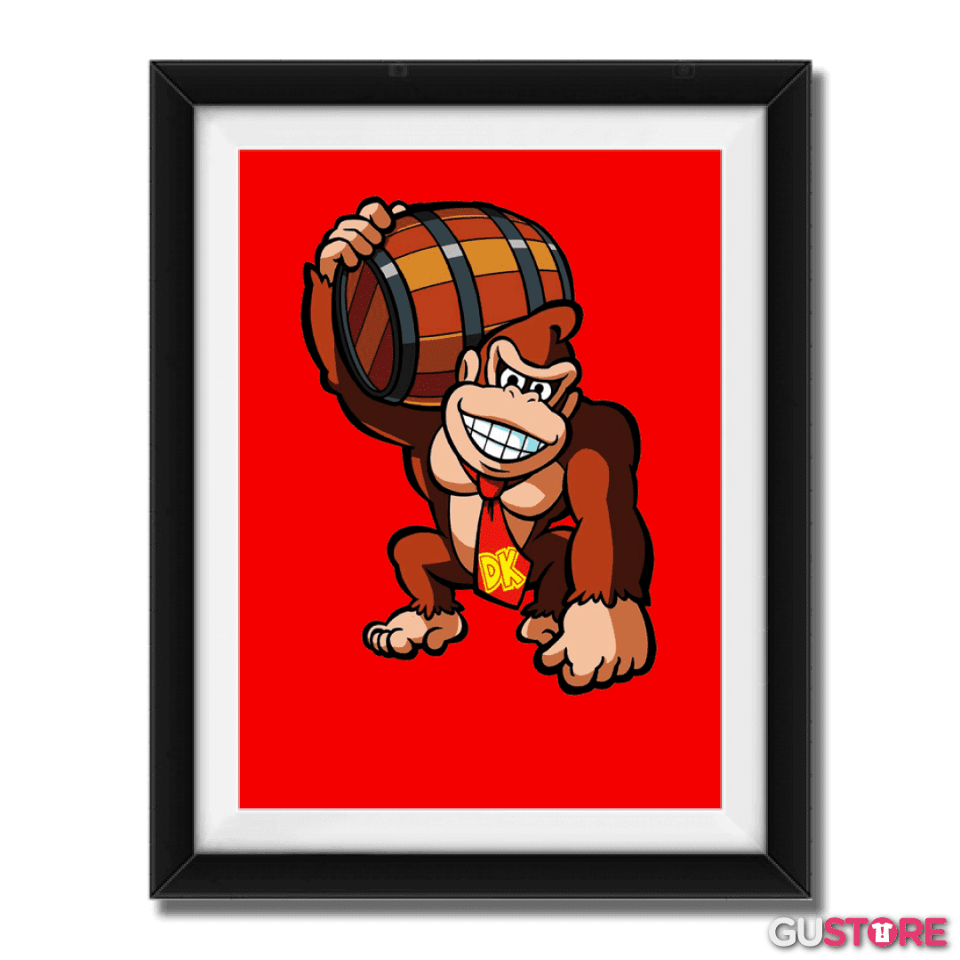 Cuadro decorativo Donkey Kong