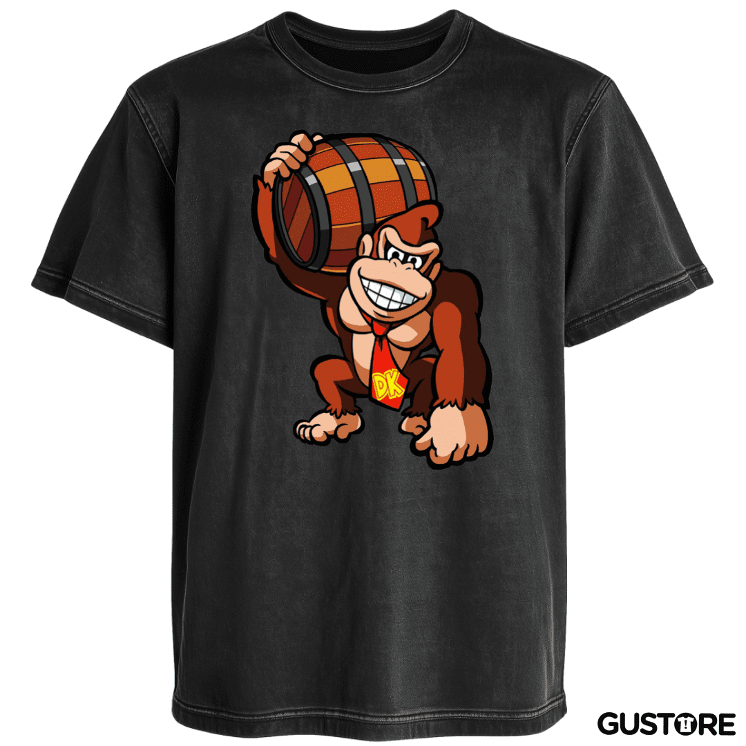 Polera desgastada Donkey Kong