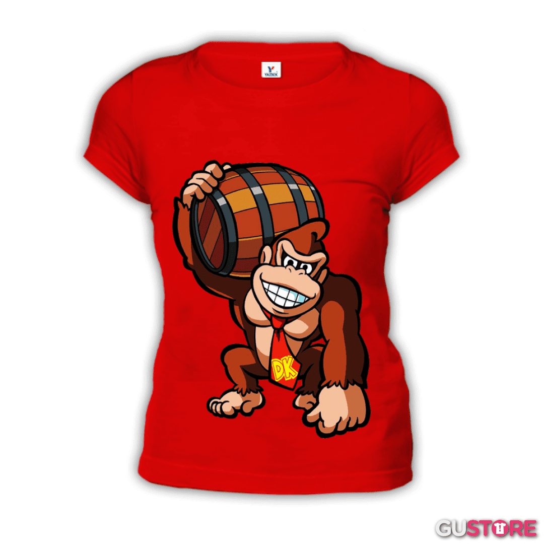 Polera de Mujer Donkey Kong