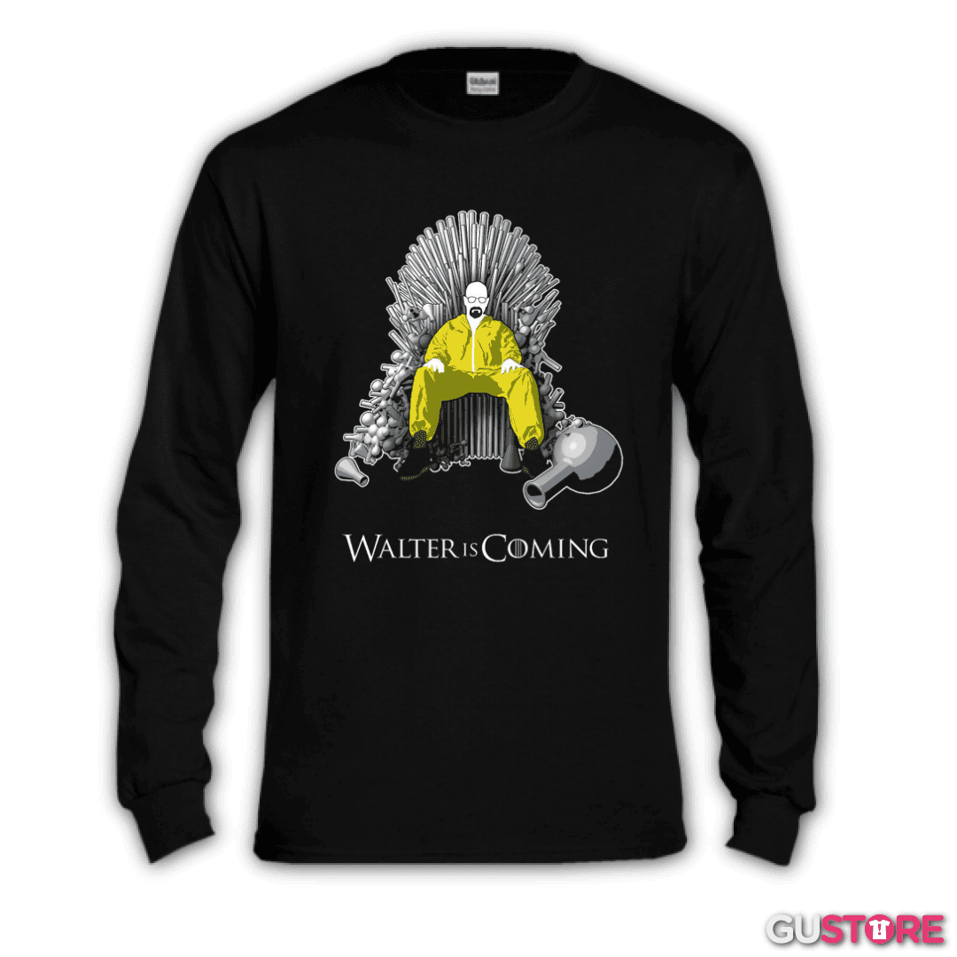 Polera manga larga Walter is coming