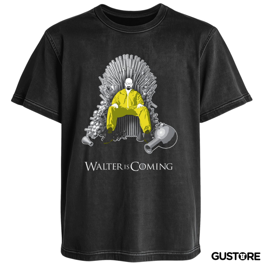 Polera desgastada Walter is coming