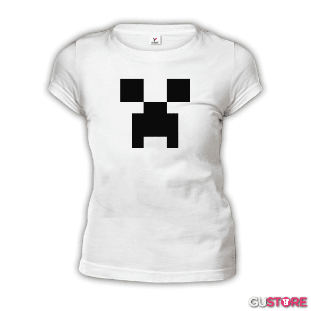 Polera de Mujer Minecraft - Creeper