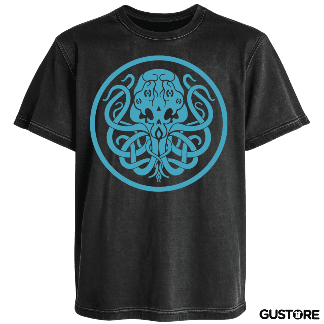 Polera desgastada Cthulhu