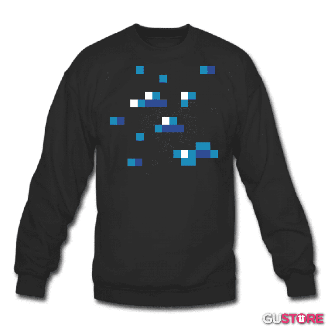 Poleron polo Minecraft - Diamond Block