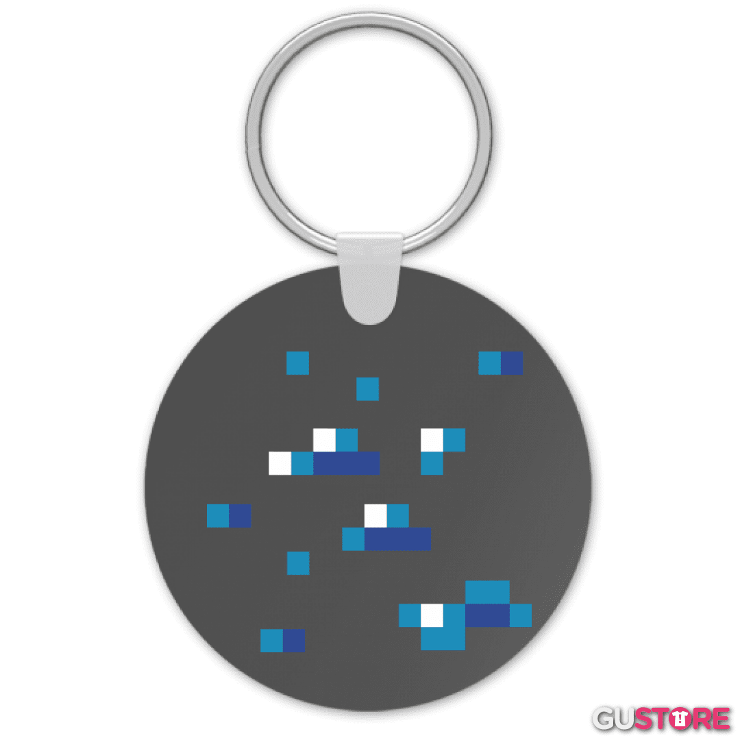 Llavero Minecraft - Diamond Block