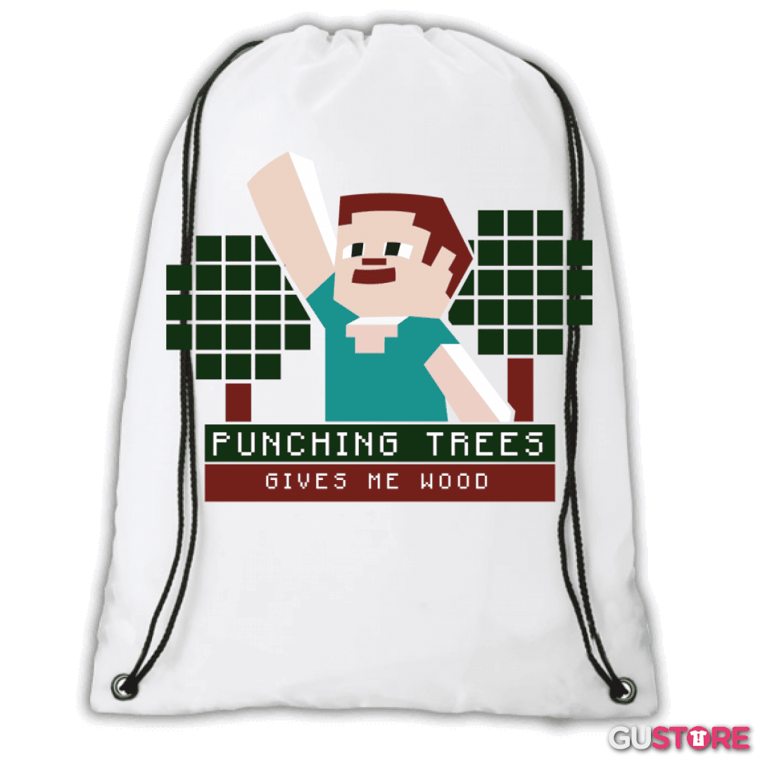 Mochila Minecraft - Punching Tress