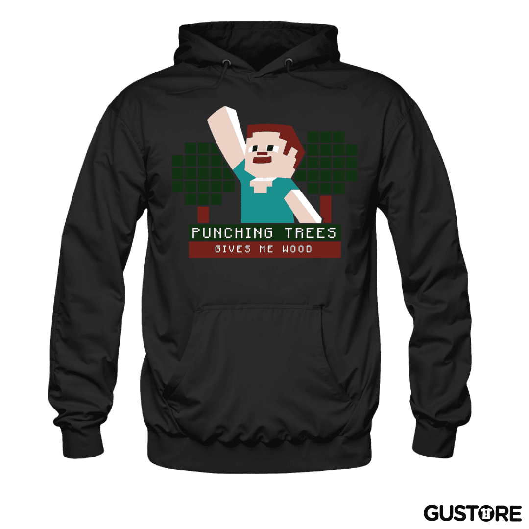 Polerón Canguro Minecraft - Punching Tress