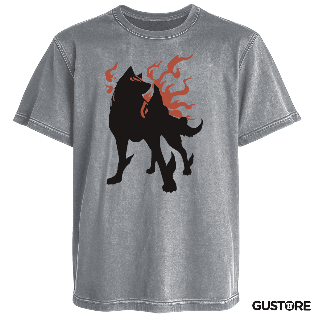 Polera desgastada Okami - Amaterasu
