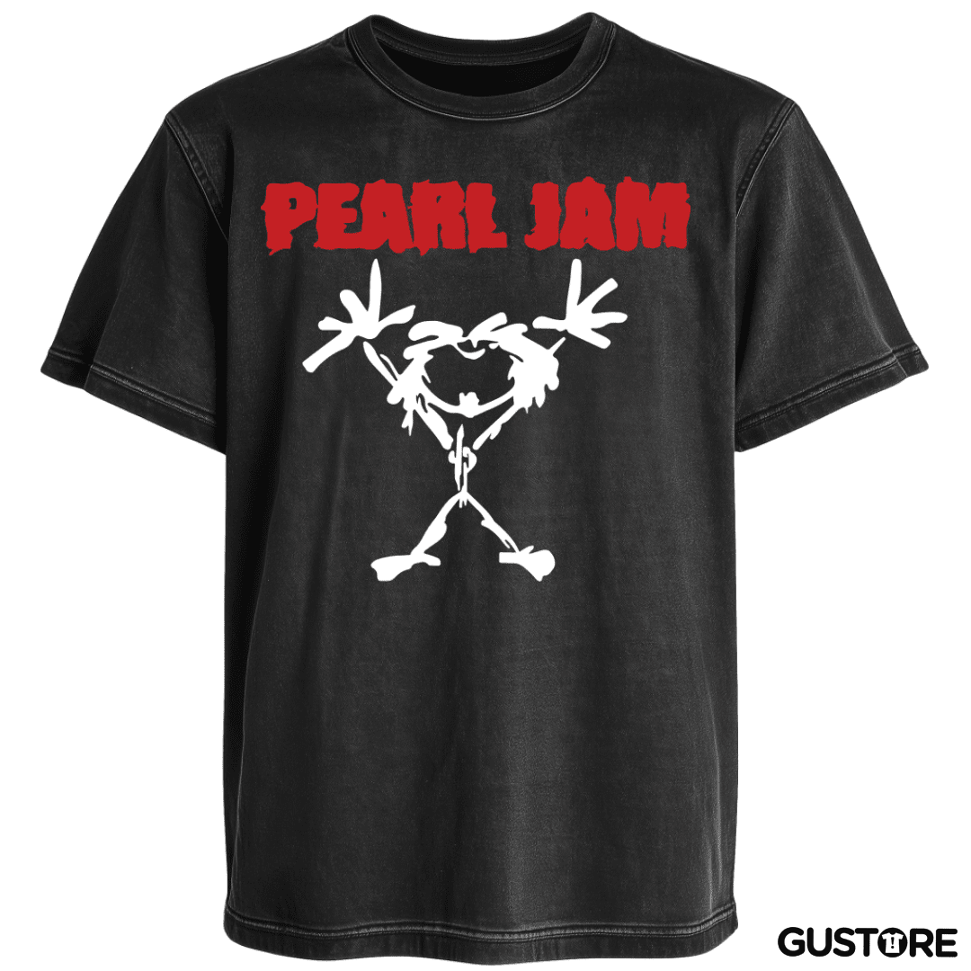 Polera desgastada Pearl Jam