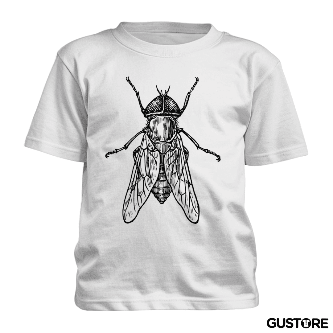 Polera de niño mosca